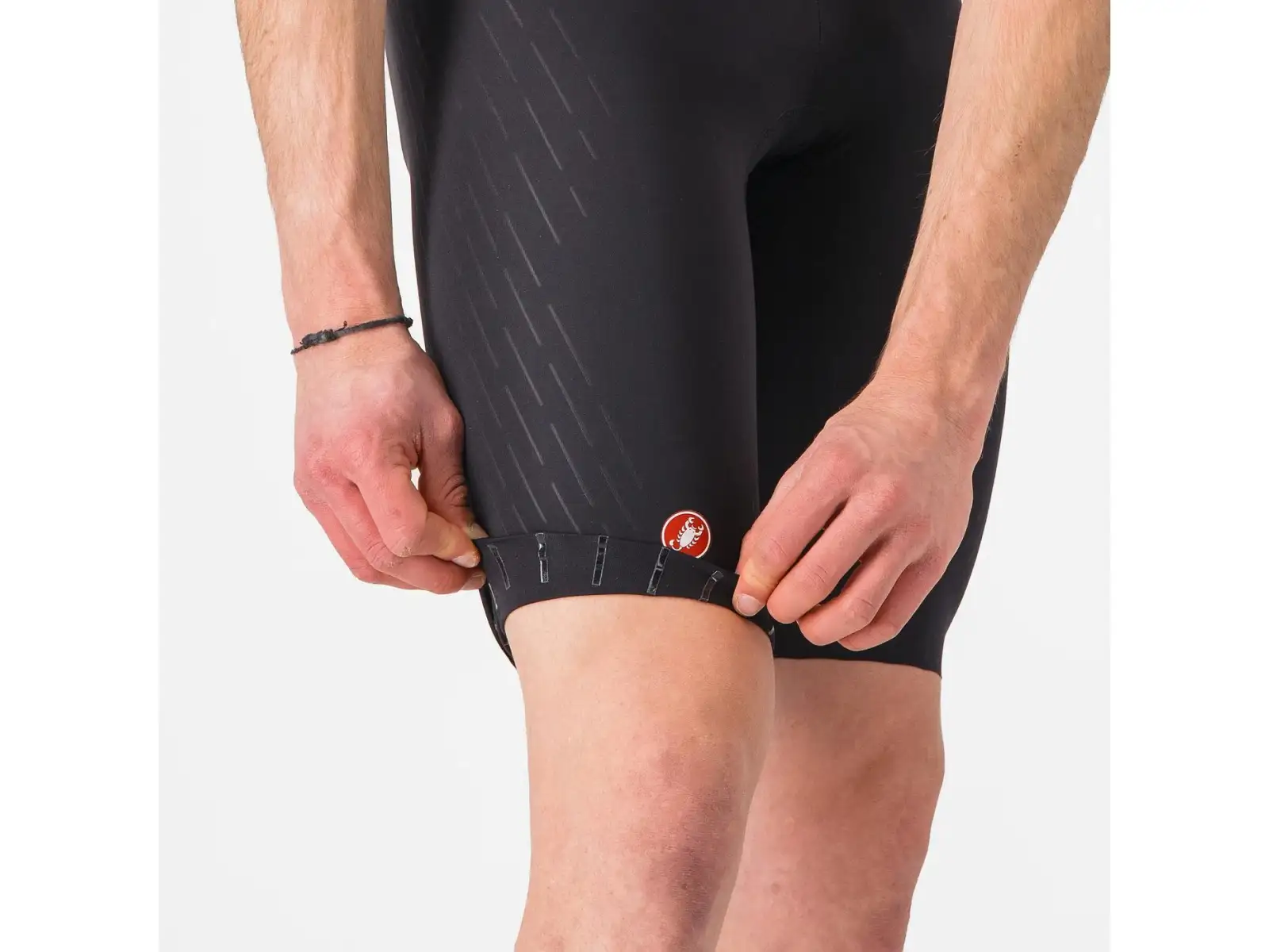 Castelli Free Aero Race pánske kraťasy s vložkou a trakmi Black
