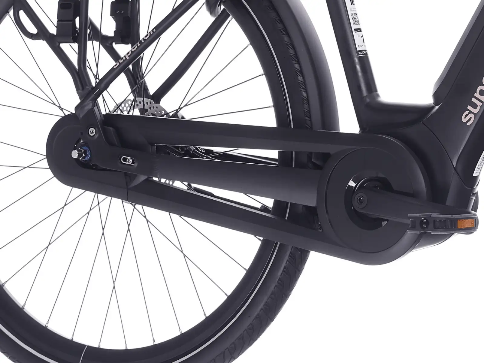 Superior eWAY 5.9 mestský elektrobicykel Matte Black