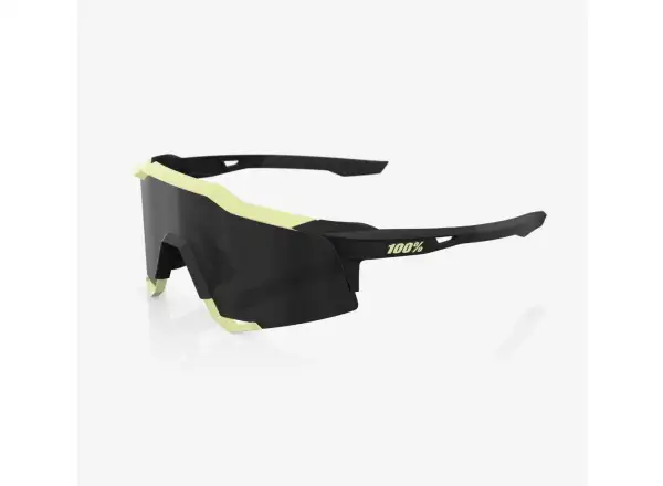 100% Speedcraft športové okuliare Soft Tact Glow/Black Mirror
