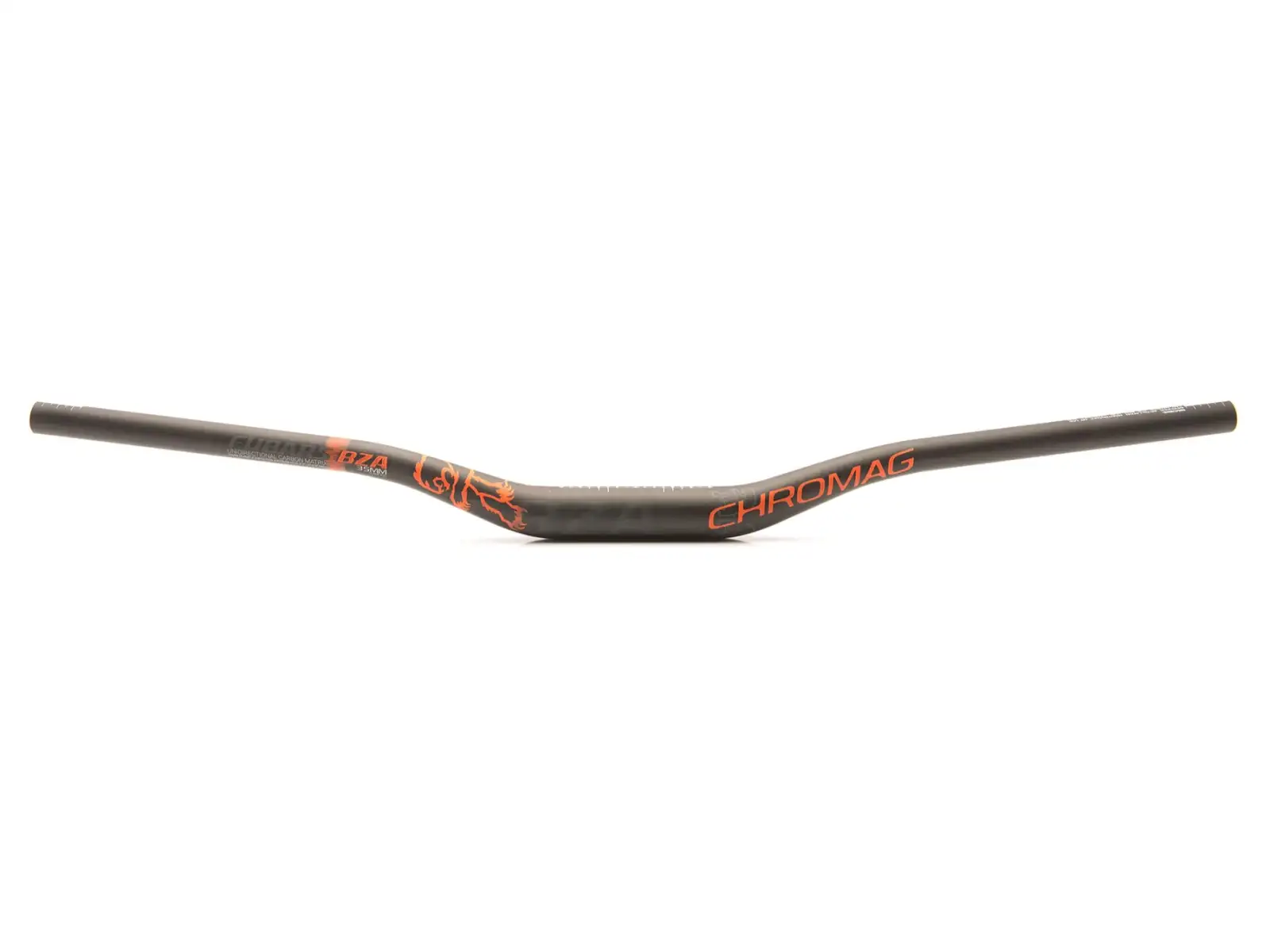 Chromag BZA MTB riadidlá zdvih 25 mm čierna/oranžová