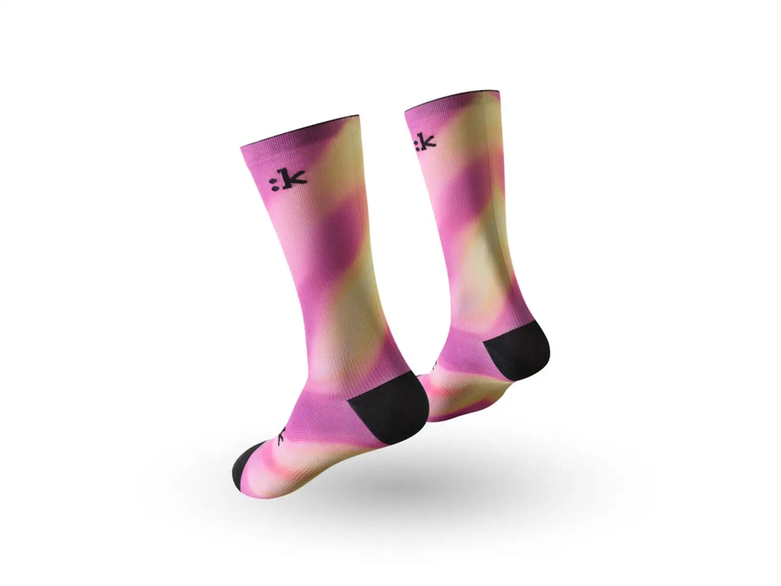 Fizik Faded cyklistické ponožky Purple/Yellow