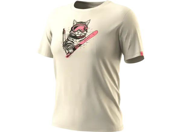 Dynafit Graphic Cotton dámske tričko krátky rukáv Nimbus/First Track