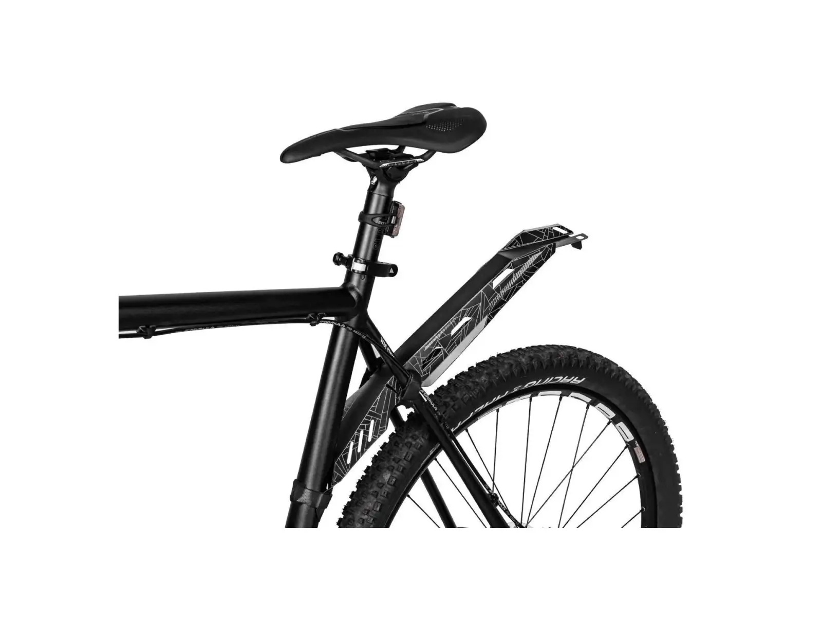 Zadný blatník Topeak D-Flash ST čierny/reflexný