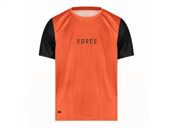 Force MTB Rules pánsky dres krátky rukáv oranžová