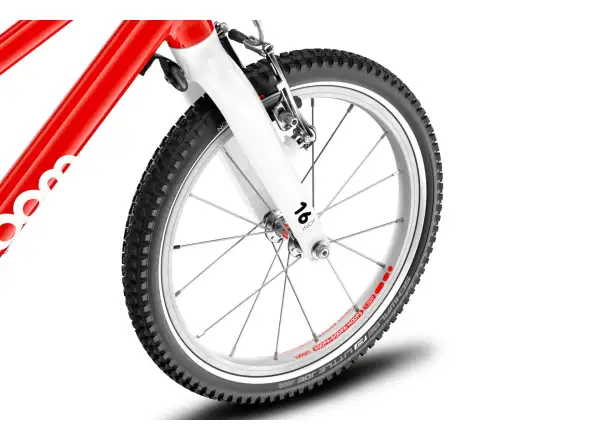 Woom 3 Red 16 detský bicykel + stojan Woom 2-3