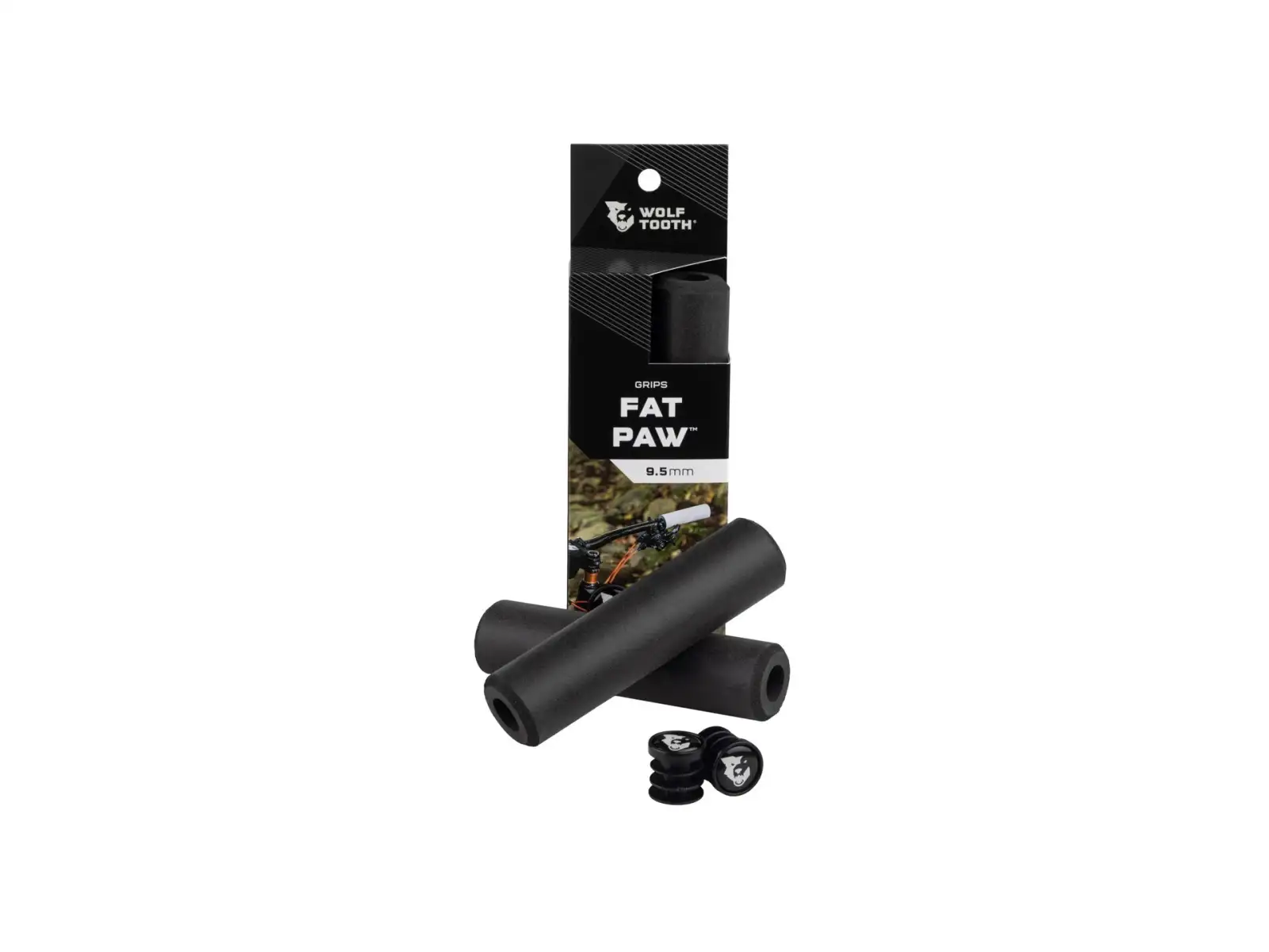 Wolf Tooth FatPaw gripy 9,5 mm čierna