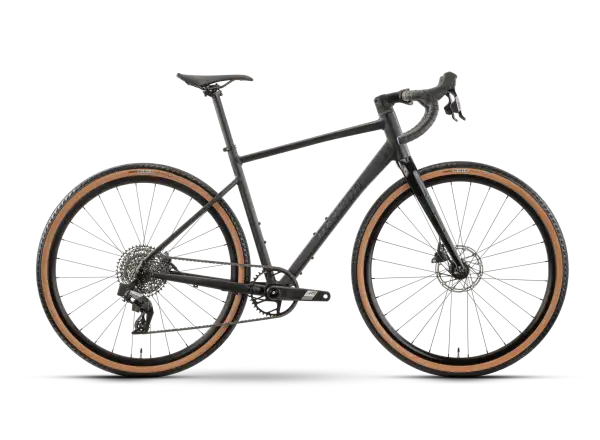 Raymon Territ Ultra gravel bicykel Black Stealth