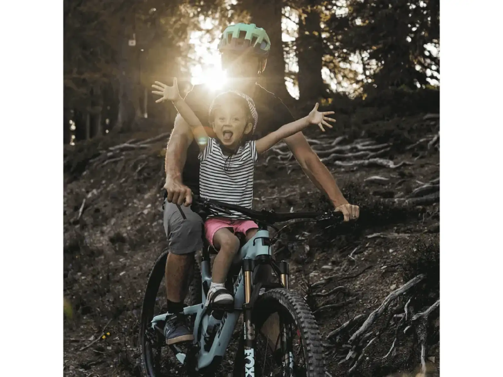 Kids Ride Shotgun MTB detská sedačka na rám