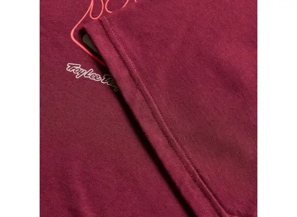 Troy Lee Designs Flame 2 pánske tričko krátky rukáv Sangria