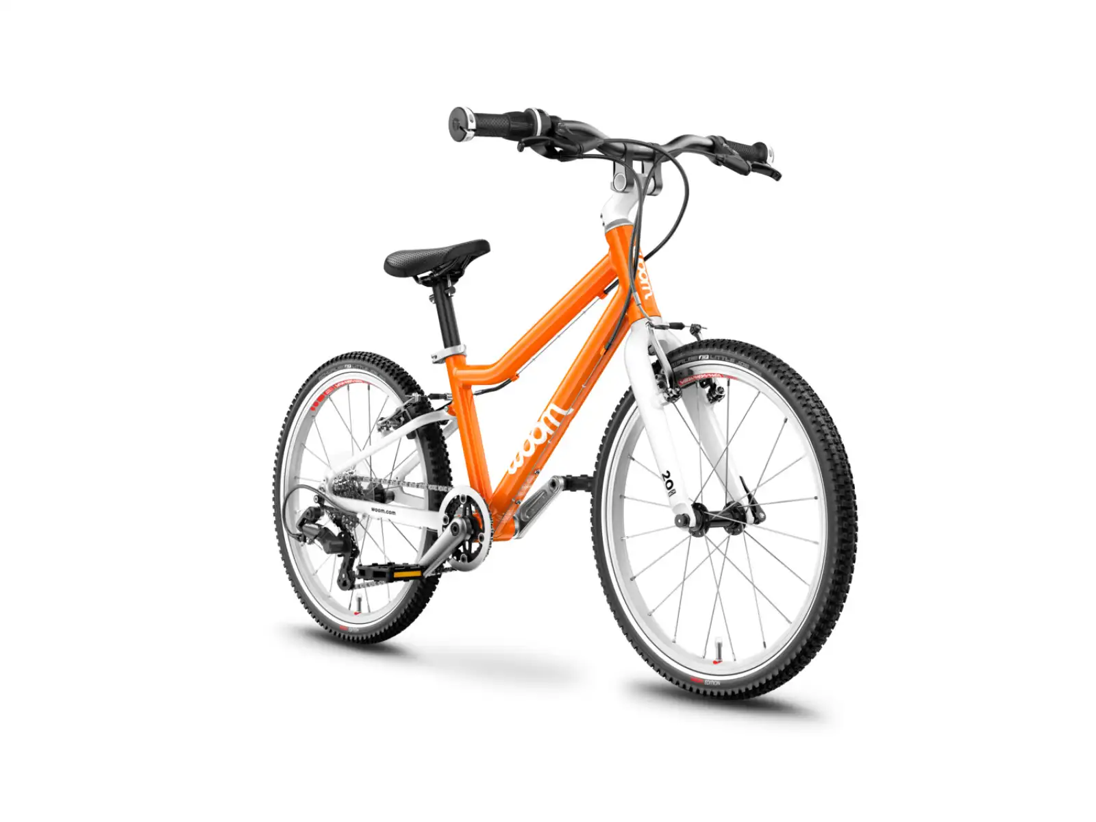 Woom 4 Flame Orange 20 detský bicykel