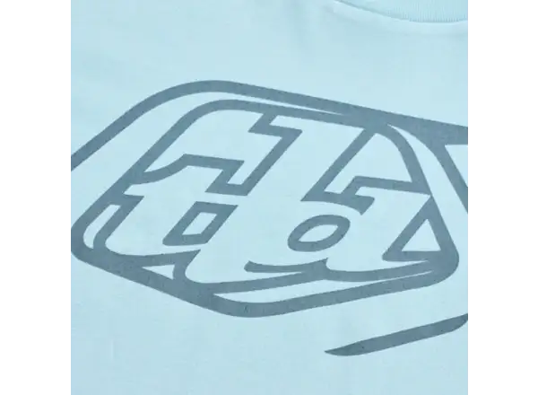 Troy Lee Designs Badge pánske tričko krátky rukáv Dawn blue