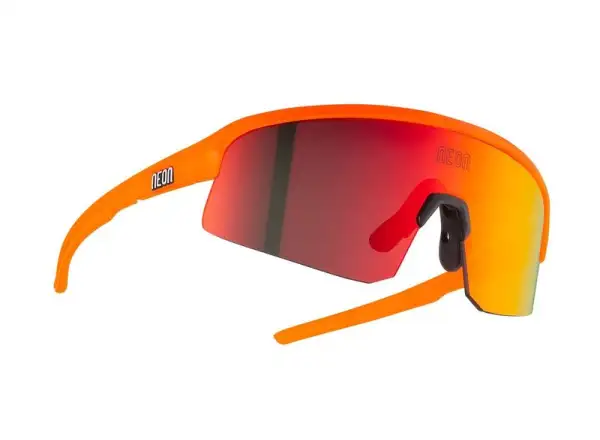 Neon Viper okuliare Crystal Orange Fluo Mirror Red Cat 3