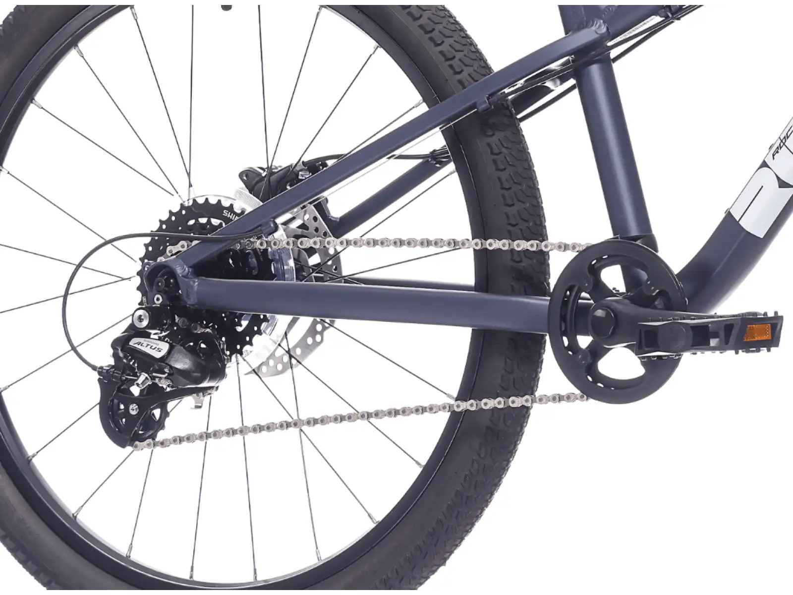 Rock Machine RIFF Tr 24 detský bicykel Matte Deep Ocean Blue