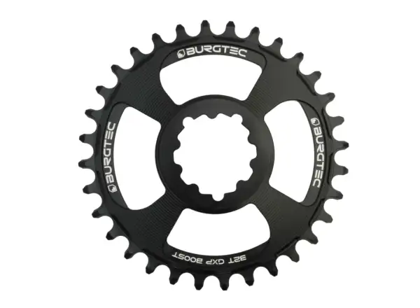 Burgtec Thick Thin GXP Boost prevodník 3 mm offset čierna