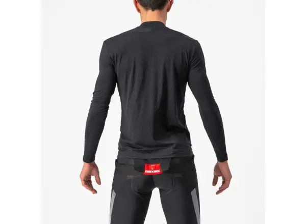 Castelli Bandito Wool Baselayer pánske tričko dlhý rukáv black
