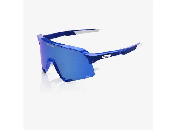 100% S3 okuliare RBH Gloss Blue Holographic/HiPER Royal Blue Mirror Lens