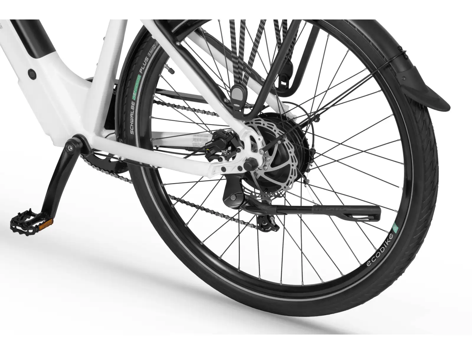 Ecobike X-Cross 630 Wh White trekingový elektrobicykel