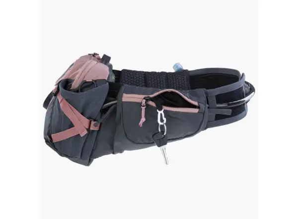Evoc Hip Pack Pro 3 l ľadvinka Dusty Pink/Carbon Grey