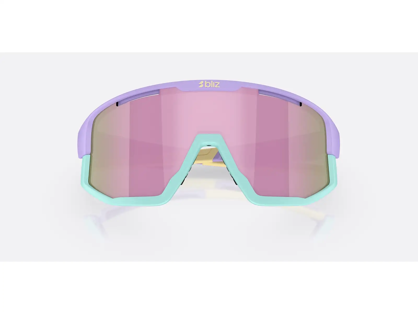 Bliz Fusion Small slnečné okuliare Matt Pastel Purple/Brown&Rose Mirror