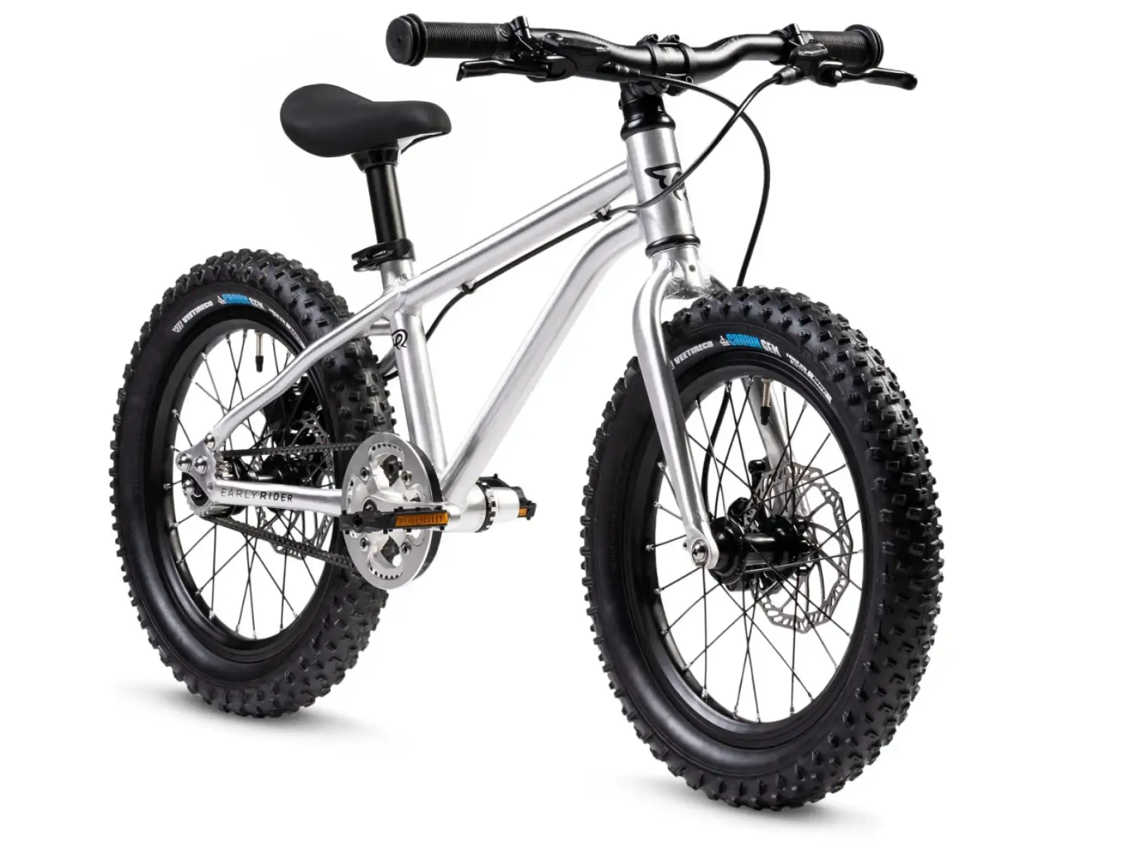 Early Rider Seeker X16 detský bicykel Brushed Aluminium