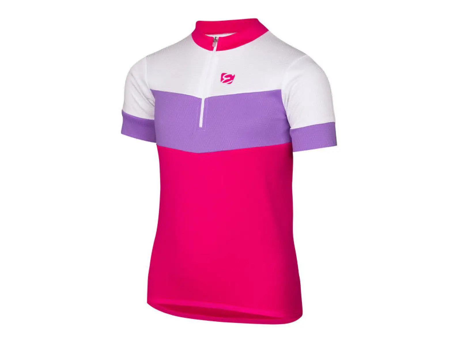 Etape Peddy 2.0 detský dres krátky rukáv Lila/Ružová