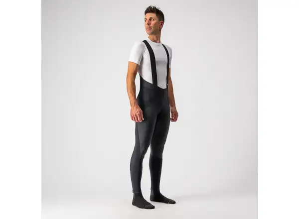 Castelli Sorpasso RoS Wind pánske nohavice s trakov a vložkou black
