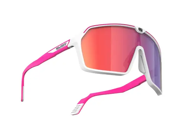 Rudy Project Spinshield Slnečné okuliare White-Pink fluo/Multilaser Red