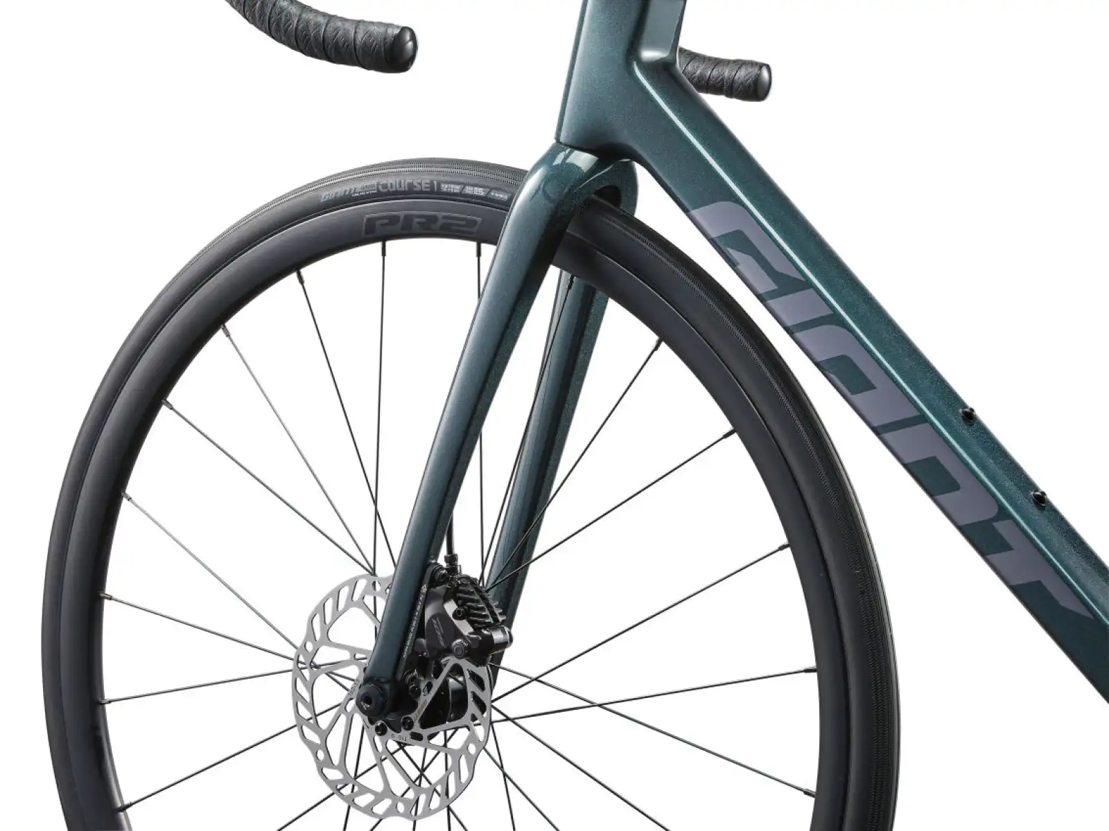 Cestný bicykel Giant TCR Advanced 1 PC Asphalt Green