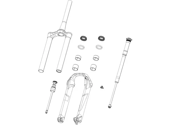 Tlmiaca patróna Rock Shox Compresion Damper Remote A1