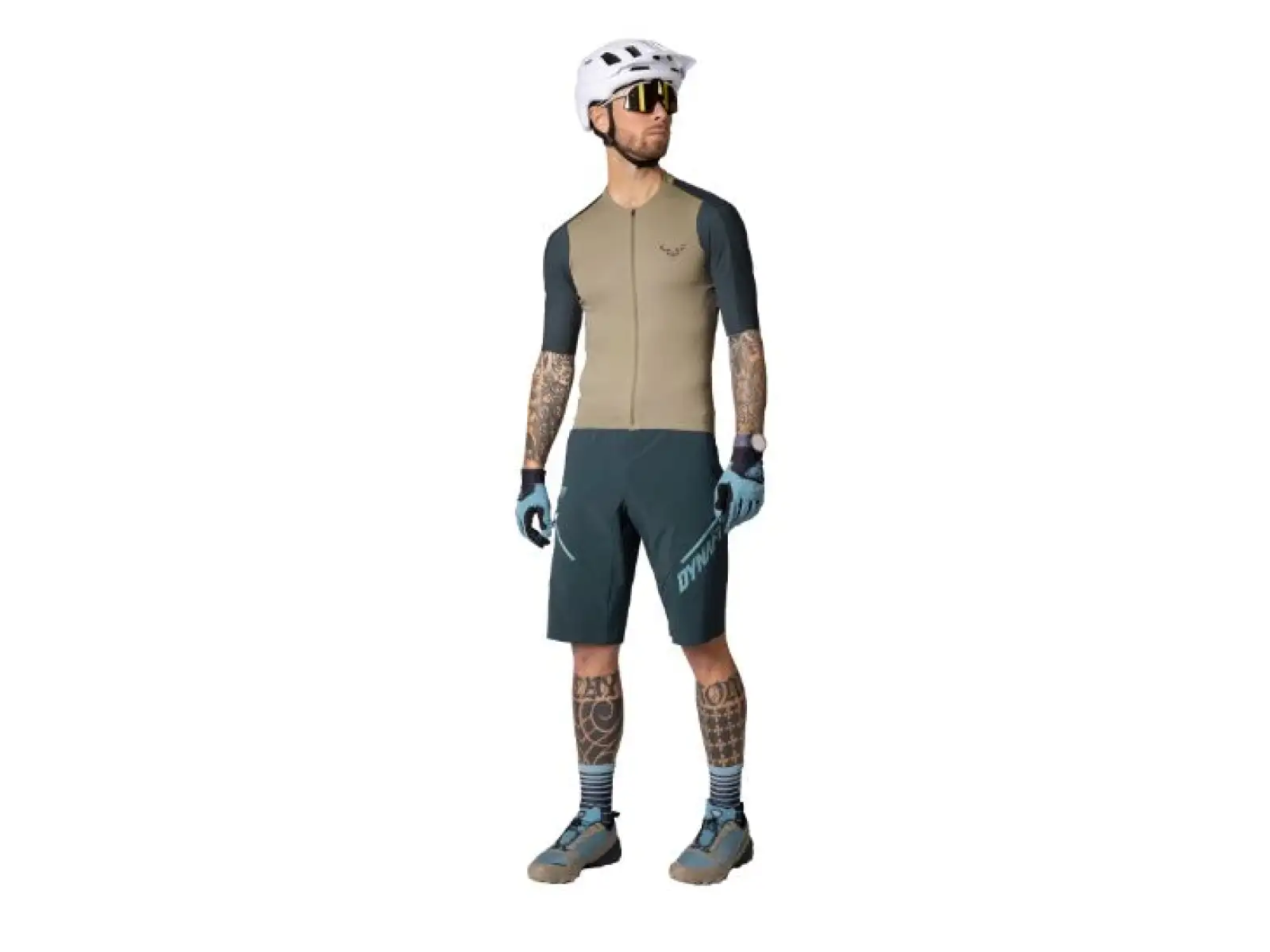 Dynafit Ride Light pánsky dres krátky rukáv Rock Khaki