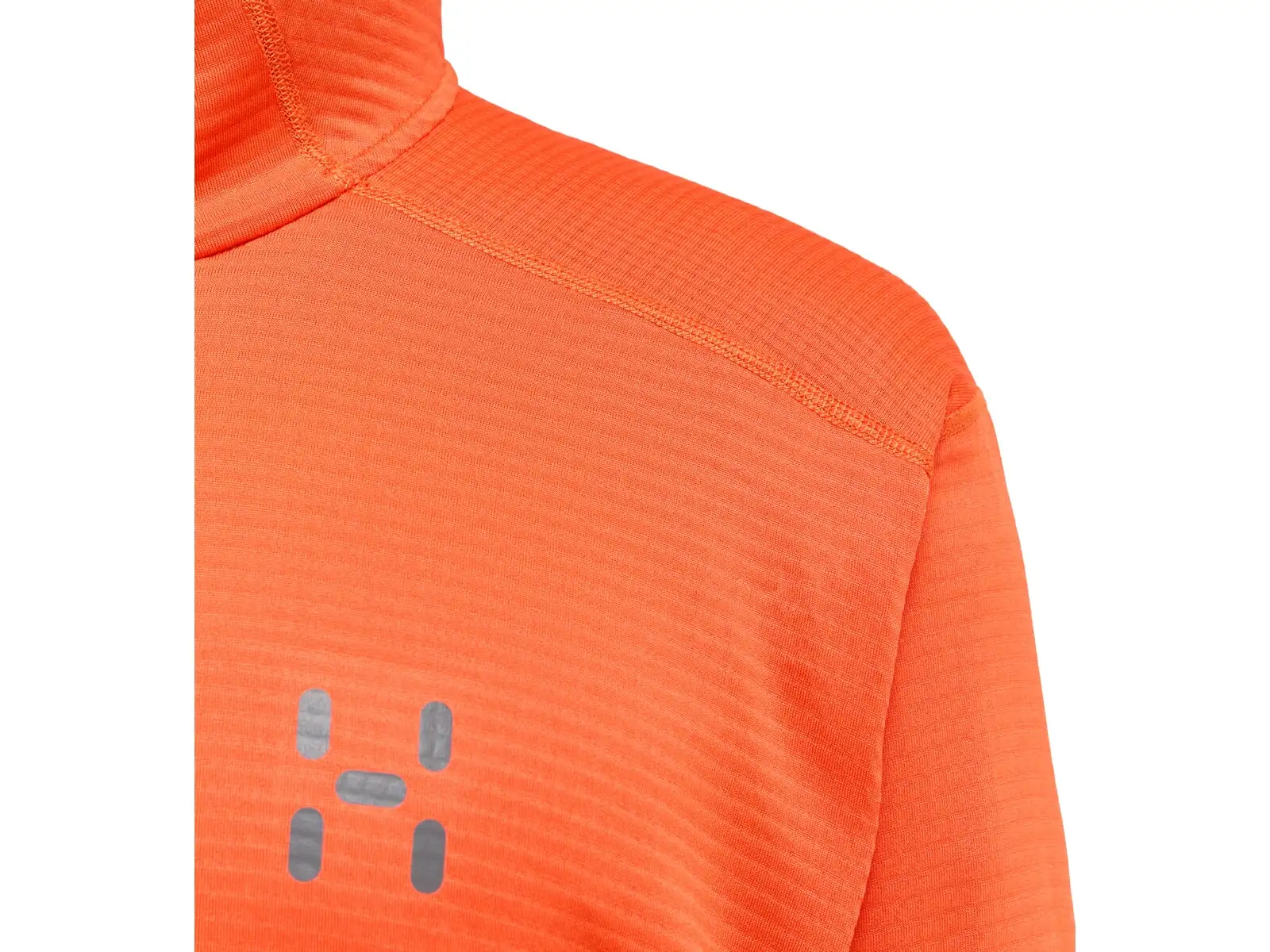 Haglöfs L.I.M Mid Multi Hood pánska mikina s kapucňou červená