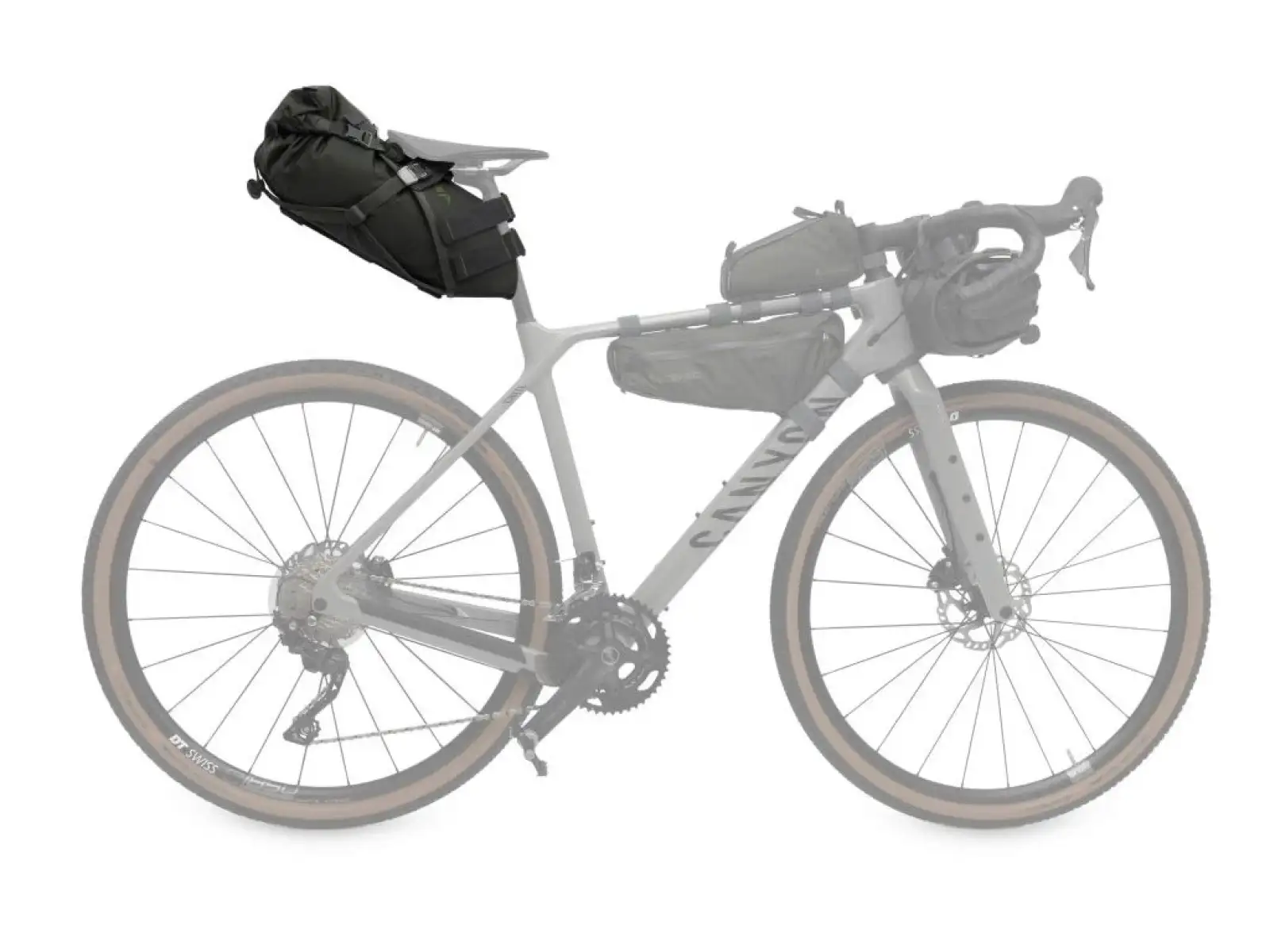 Acepac Saddle Drybag MKIII podsedlová brašňa 8 l Black