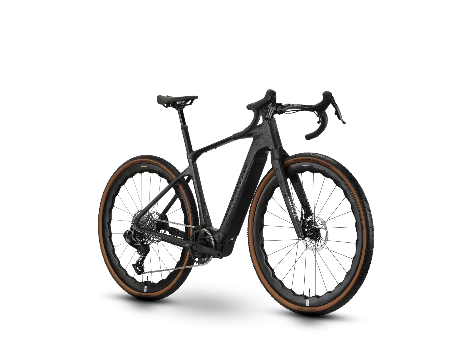 Raymon Norza Ultra carbon sparkle gravel elektrobicykel