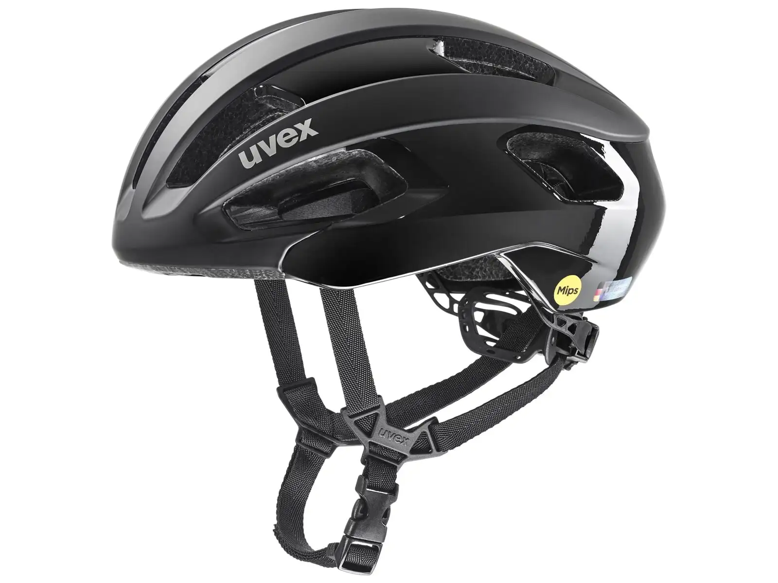 Uvex Rise Pro Mips cestná prilba Black Matt