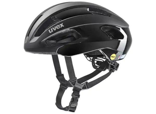 Uvex Rise Pro Mips cestná prilba Black Matt