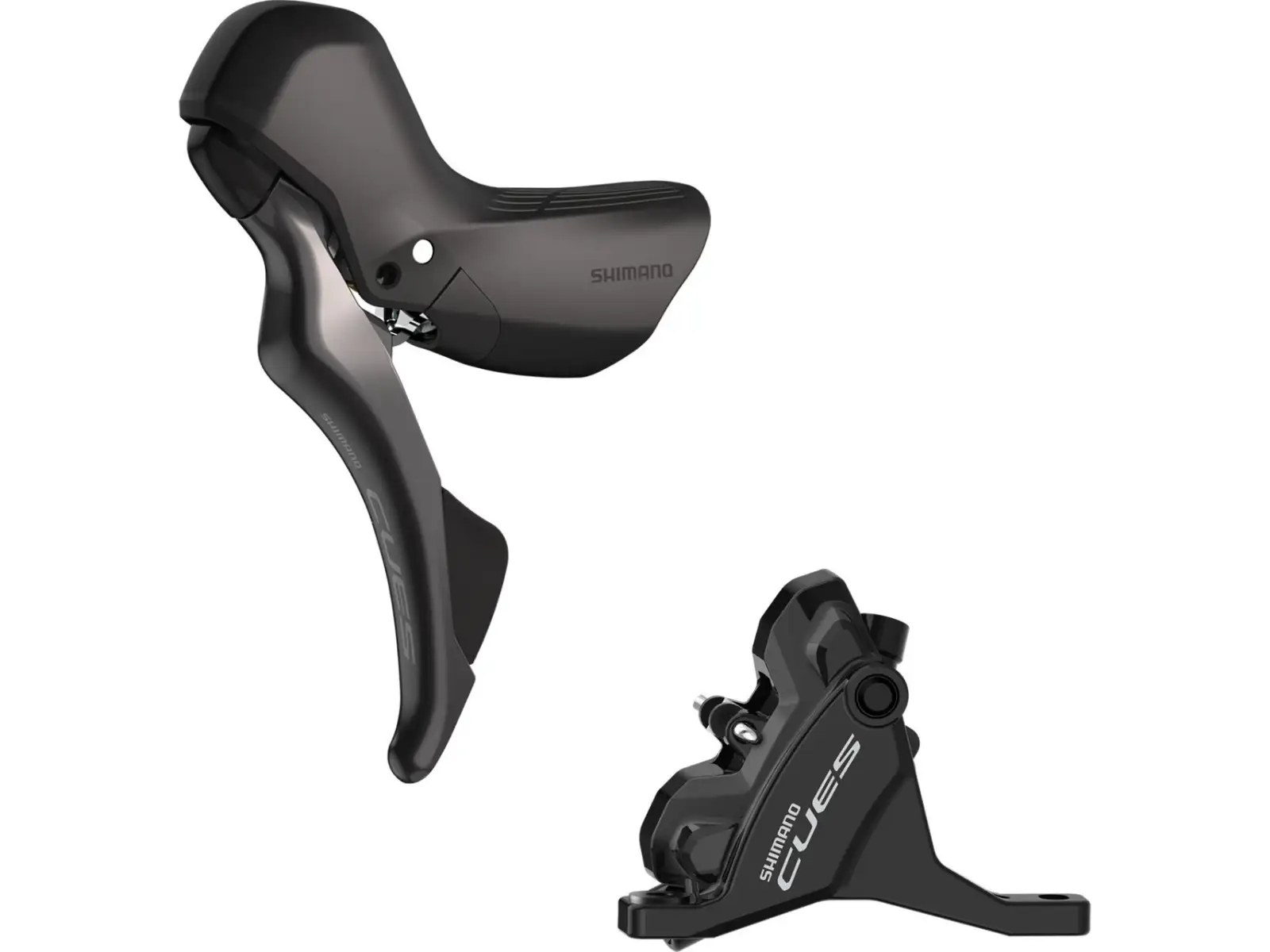 Shimano CUES BR-U6030 + ST-U6030 kotúčová brzda predná (ľavá páka), J-kit, polymer