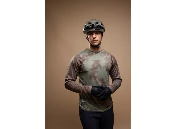 Troy Lee Designs Skyline Chill pánsky dres dlhý rukáv Scattered Olive
