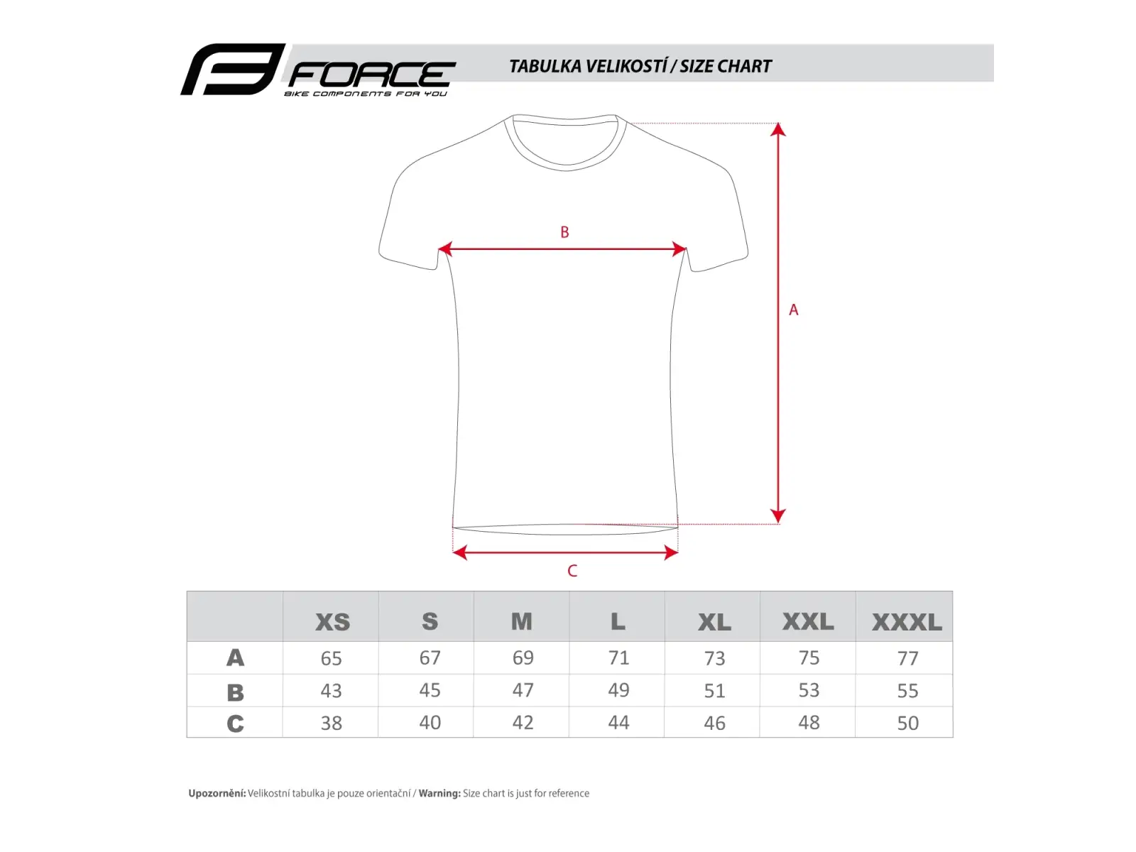 Force Flow unisex tričko krátky rukáv červená