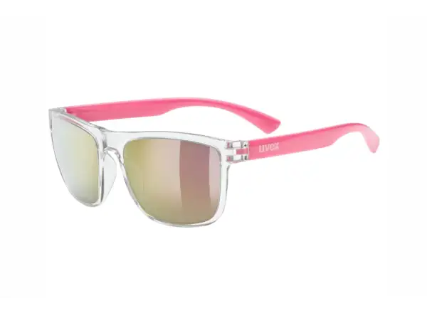 Uvex Rookie detské okuliare Clear/Pink/Mirror Pink