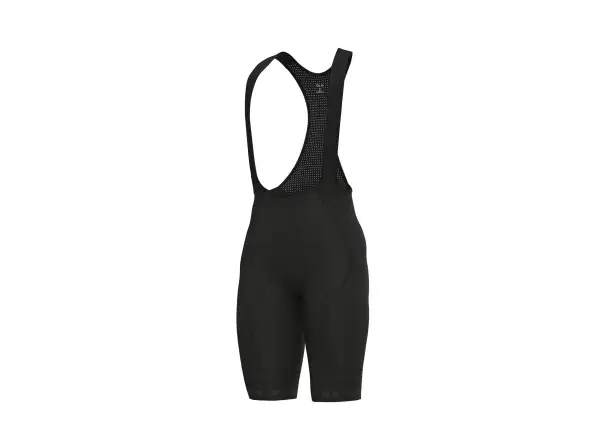 Alé Pragma Corsa 2.0 pánske šortky s vložkou a trakmi Black/Fluo Yellow