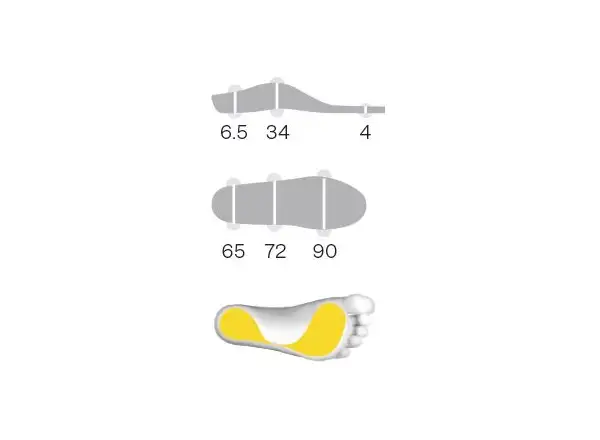 Sidas 3Feet Eco Winter High vložky do topánok