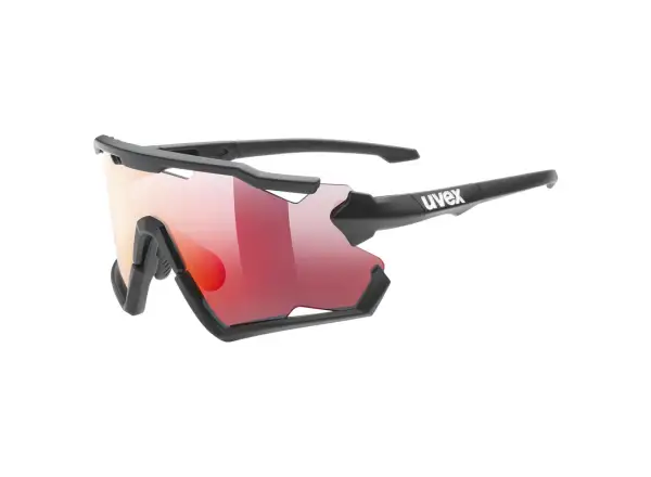 Uvex Sportstyle 228 set okuliare Black Mat/Mirror Red Uni