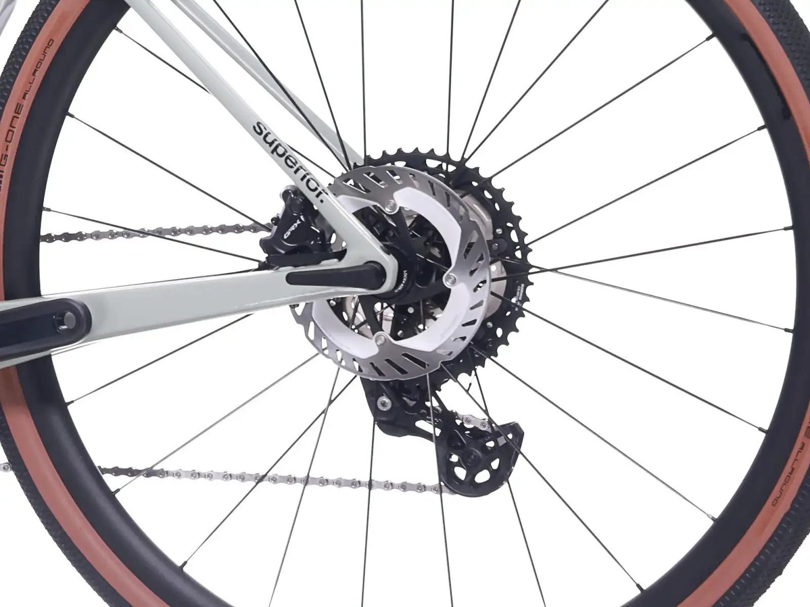 Superior XR 9.7 GR Gloss gravel bicykel Grey/Racing Yellow