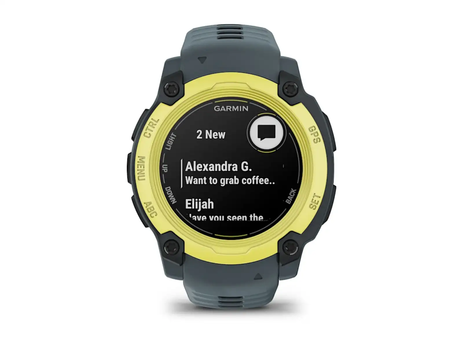 Garmin Instinct E 40 mm inteligentné hodinky Electric Lime/Twilight remienok