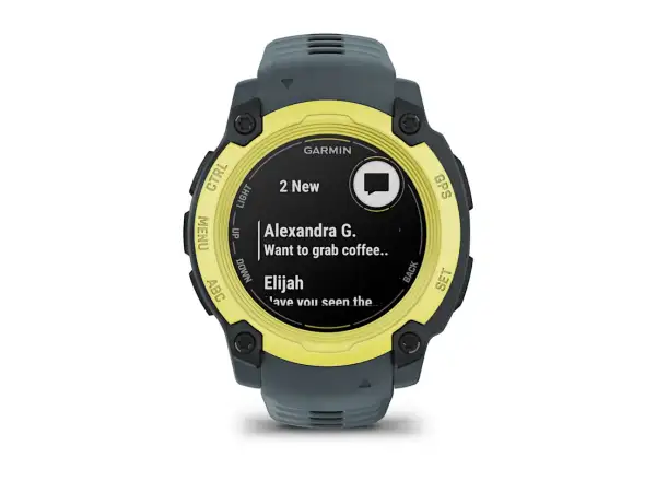Garmin Instinct E 40 mm inteligentné hodinky Electric Lime/Twilight remienok