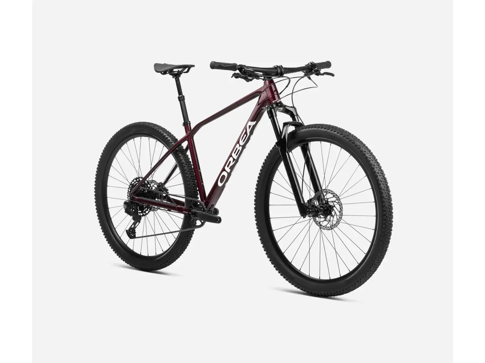 Orbea Alma H20 horský bicykel Metallic Dark Red/Chic White