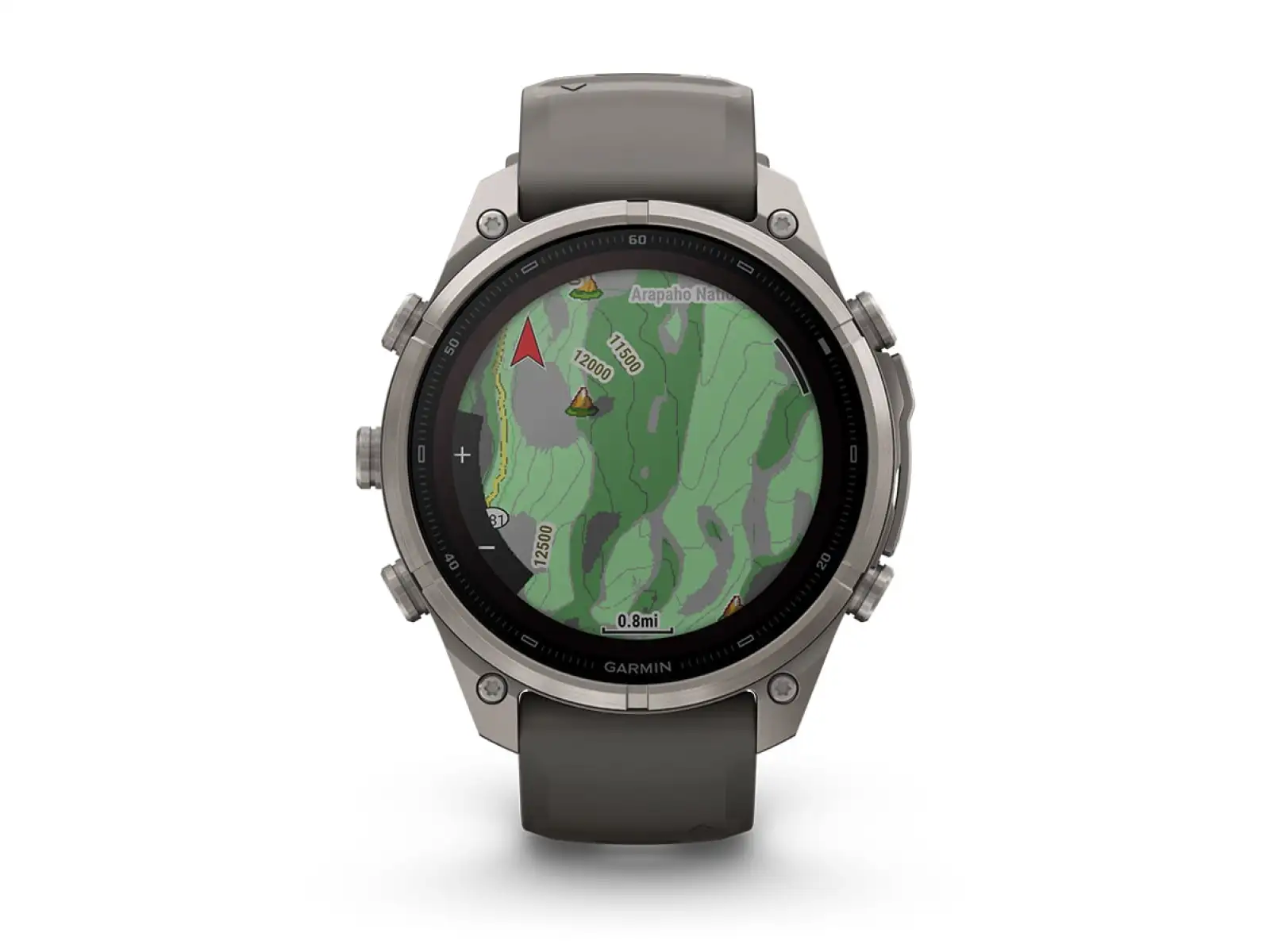 Garmin Fénix 9 Pro inReach Solar 47 mm Titanium Pebble Gray/Silver Gray