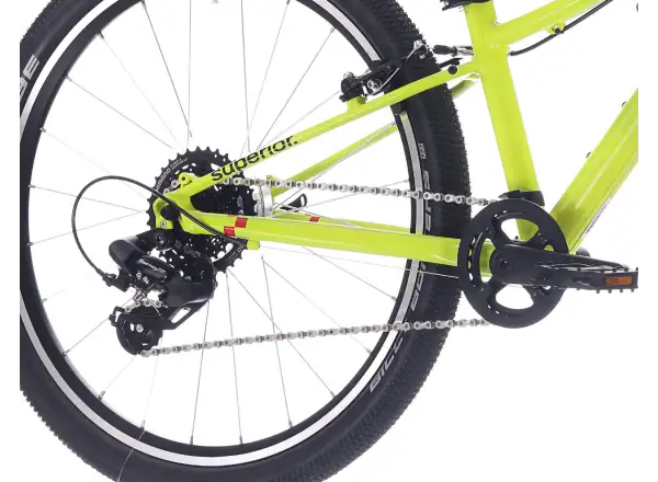 Superior RACER 24 detský bicykel Matte Radioactive Yellow