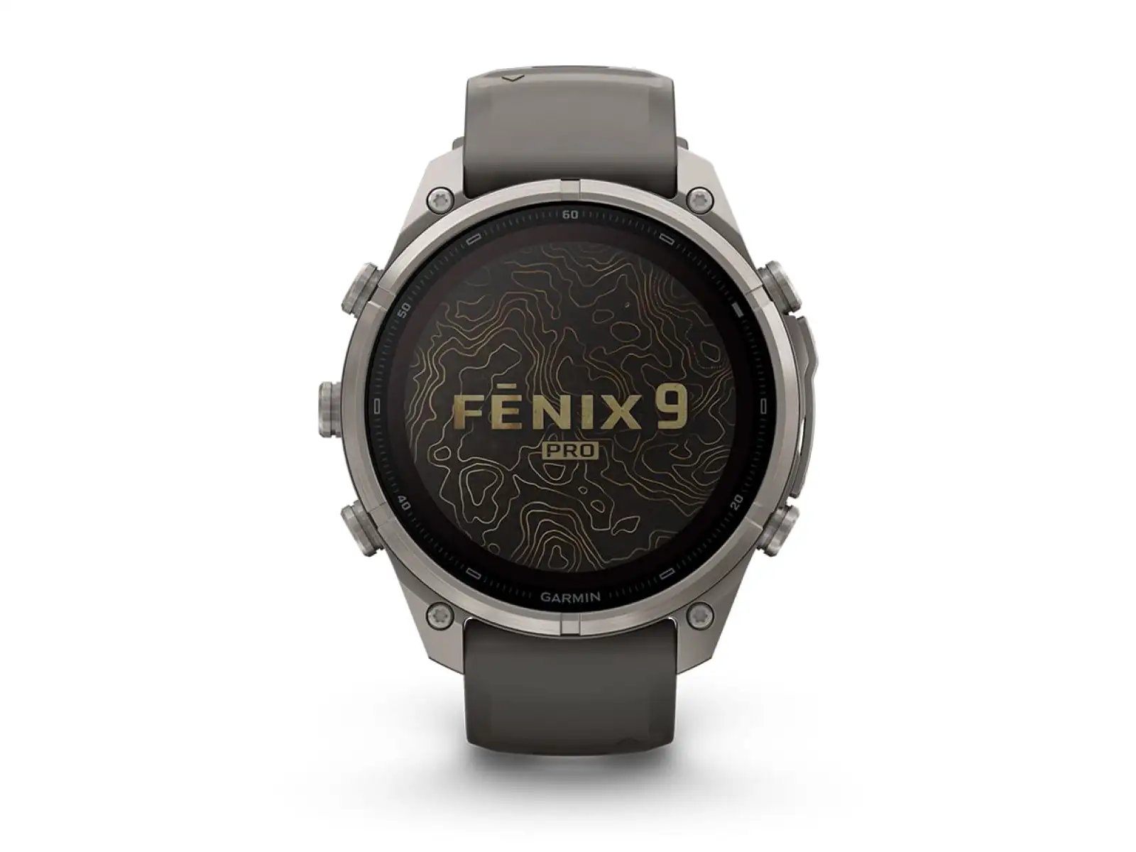 Garmin Fénix 9 Pro inReach Solar 47 mm Titanium Pebble Gray/Silver Gray