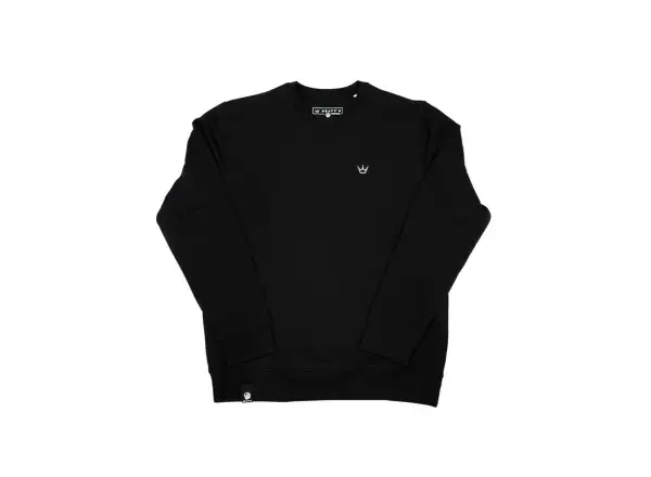 Peatys Vyšívaný Crew Jumper Pánske Crown / Black